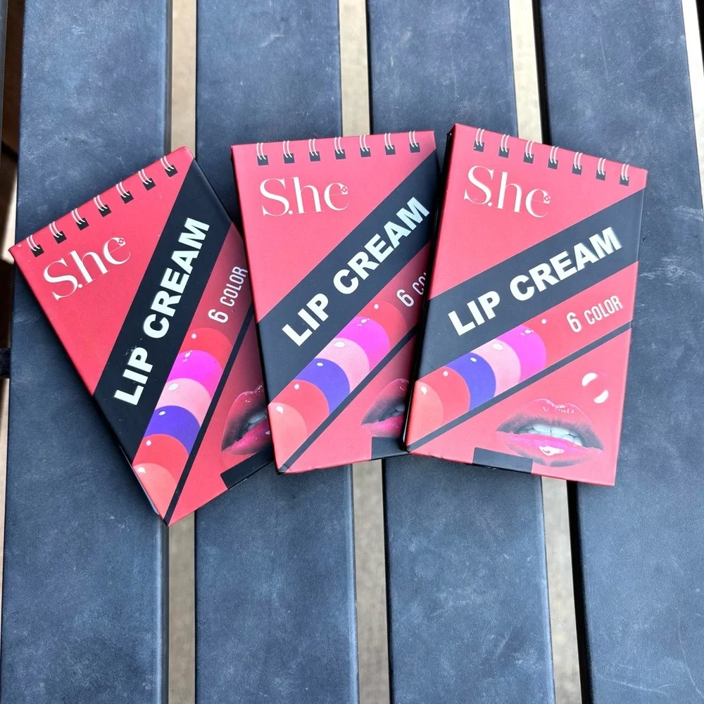 Lip Cream Set - Red and Pink Shades